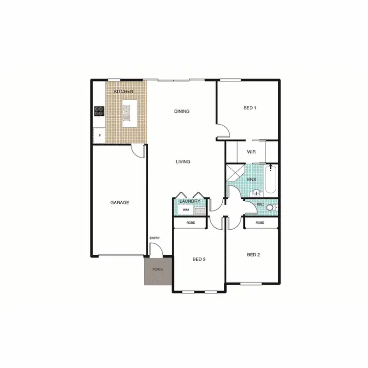 Floorplan of Homely house listing, 12 Hazelton Street, Macgregor ACT 2615