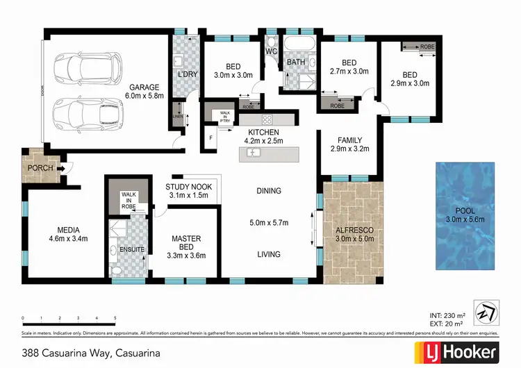 Floorplan of Homely house listing, 388 Casuarina Way, Casuarina NSW 2487