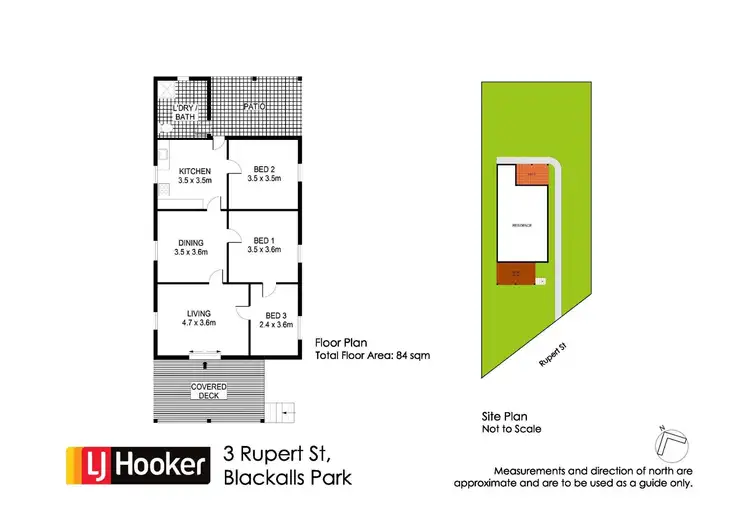 Floorplan of Homely house listing, 3 Rupert Street, Blackalls Park NSW 2283