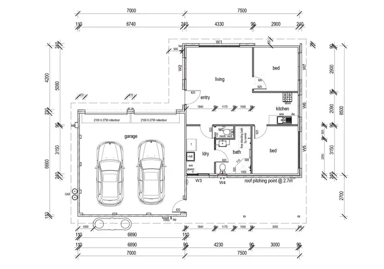 Floorplan of Homely house listing, 12 Bayridge Drive, North Batemans Bay NSW 2536