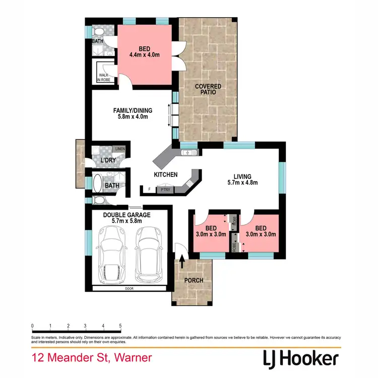 Floorplan of Homely house listing, 12 Meander Street, Warner QLD 4500