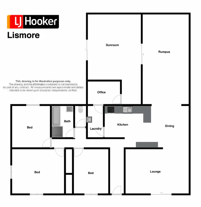 Floorplan of Homely house listing, 8 Pollard Place, East Lismore NSW 2480