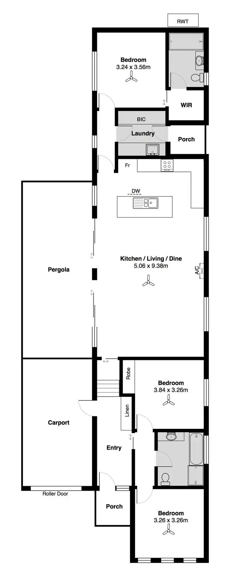 Floorplan of Homely house listing, 6 Keithalan Avenue, Victor Harbor SA 5211