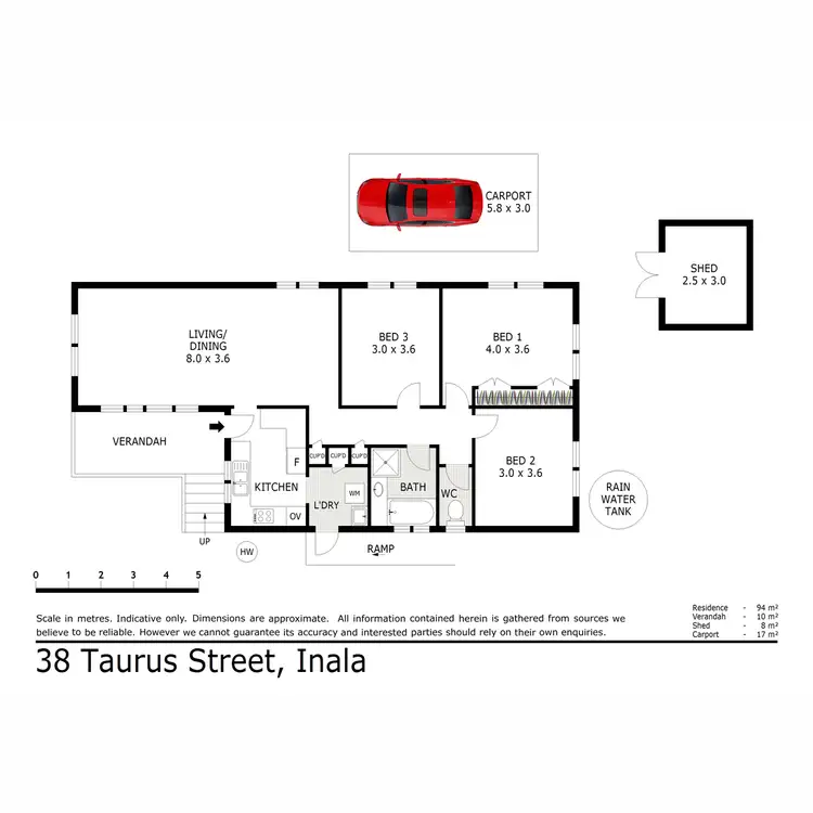 Floorplan of Homely house listing, 38 Taurus Street, Inala QLD 4077