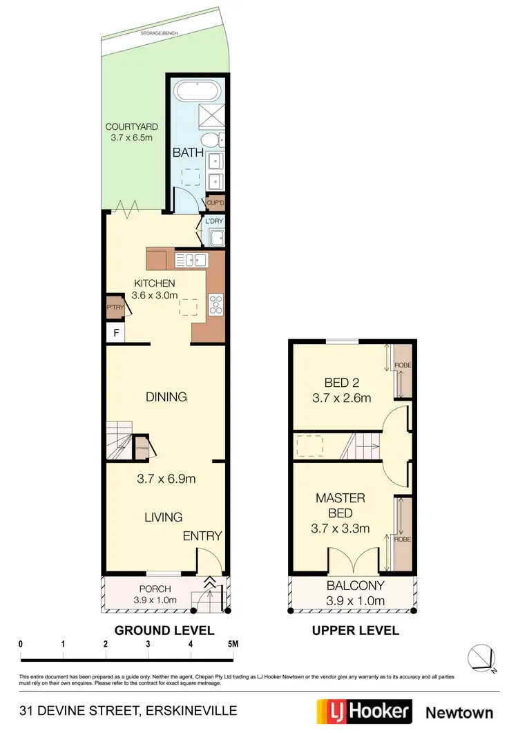 Floorplan of Homely house listing, 31 Devine Street, Erskineville NSW 2043