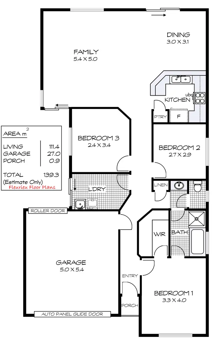 Floorplan of Homely house listing, 44 Newland Street, Victor Harbor SA 5211