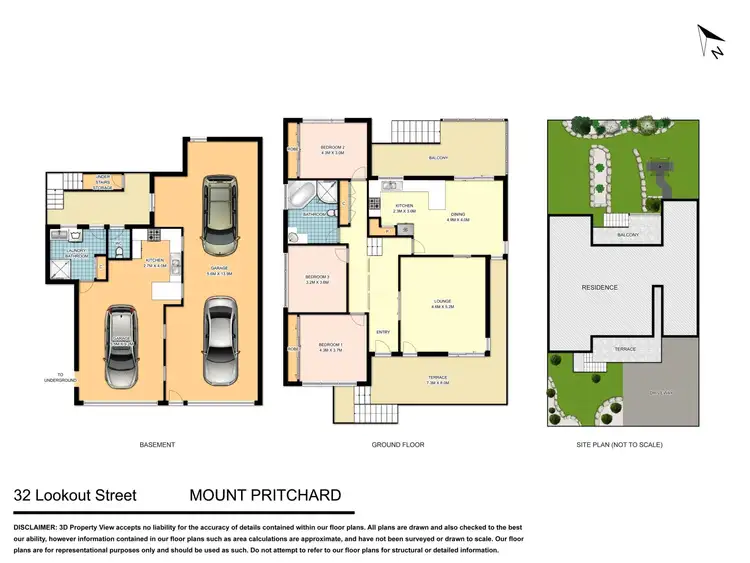 Floorplan of Homely house listing, 32 Lookout Drive, Mount Pritchard NSW 2170