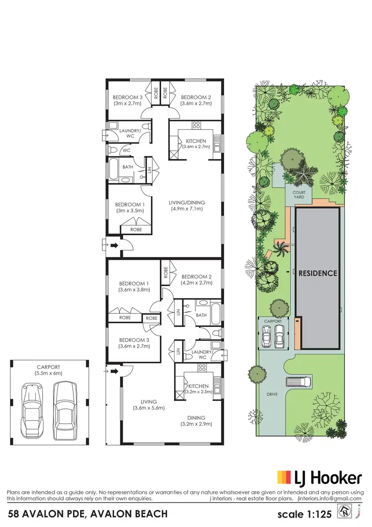 Floorplan of Homely house listing, 58 Avalon Parade, Avalon Beach NSW 2107