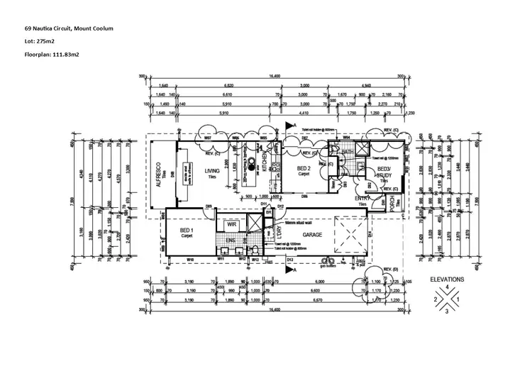 Floorplan of Homely house listing, 69 Nautica Circuit, Mount Coolum QLD 4573