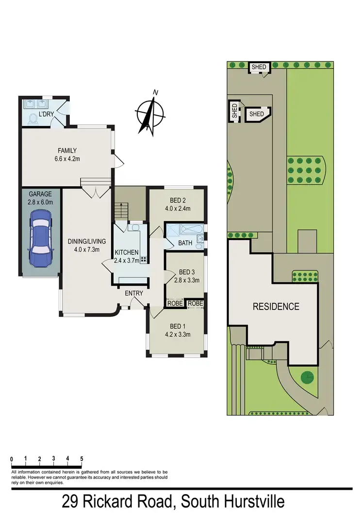 Floorplan of Homely house listing, 29 Rickard Road, South Hurstville NSW 2221
