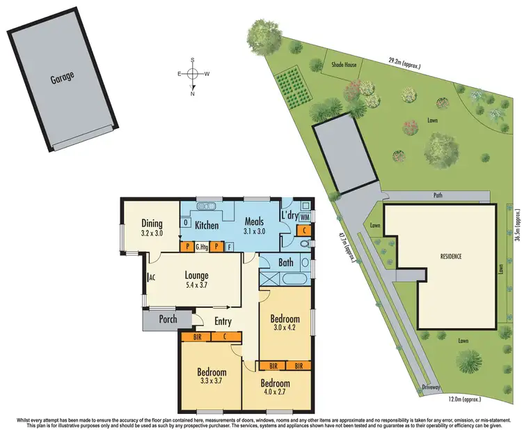 Floorplan of Homely house listing, 25 Sarona Street, Dandenong VIC 3175