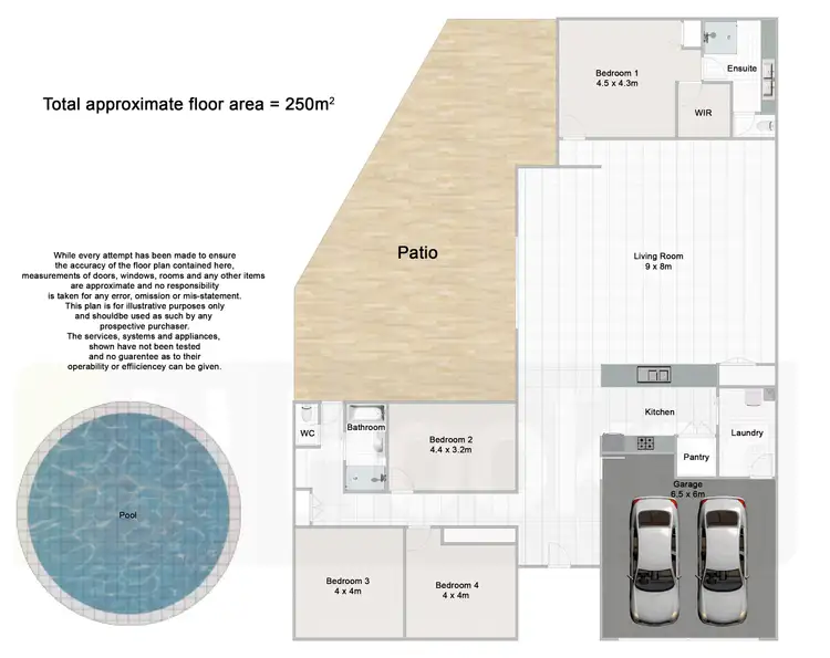 Floorplan of Homely house listing, 38 Buckley Drive, Drewvale QLD 4116