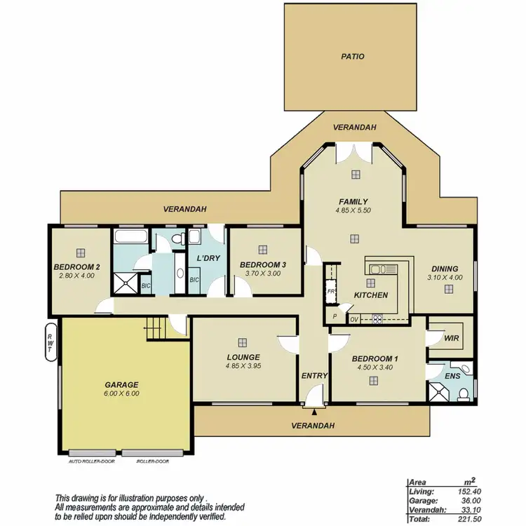 Floorplan of Homely house listing, 39 Thornton Drive, Greenwith SA 5125