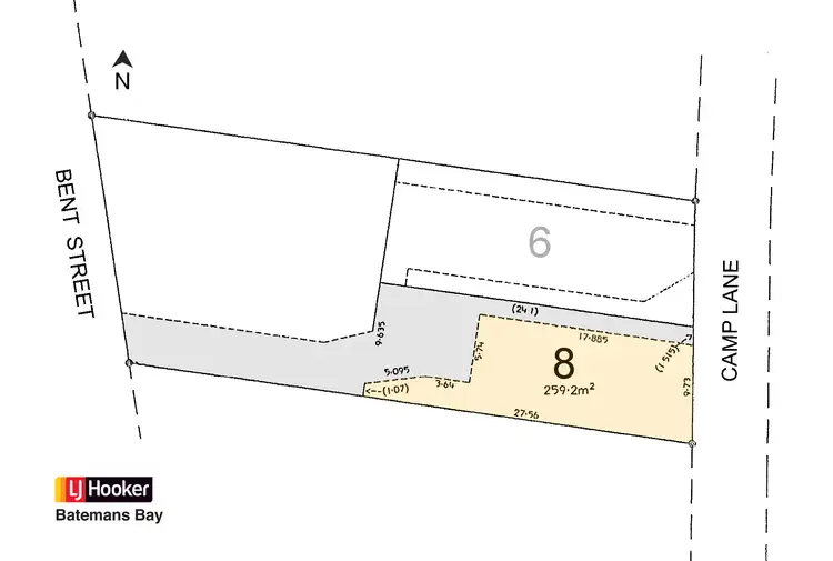 Floorplan of Homely house listing, 8 Camp Lane, Batemans Bay NSW 2536