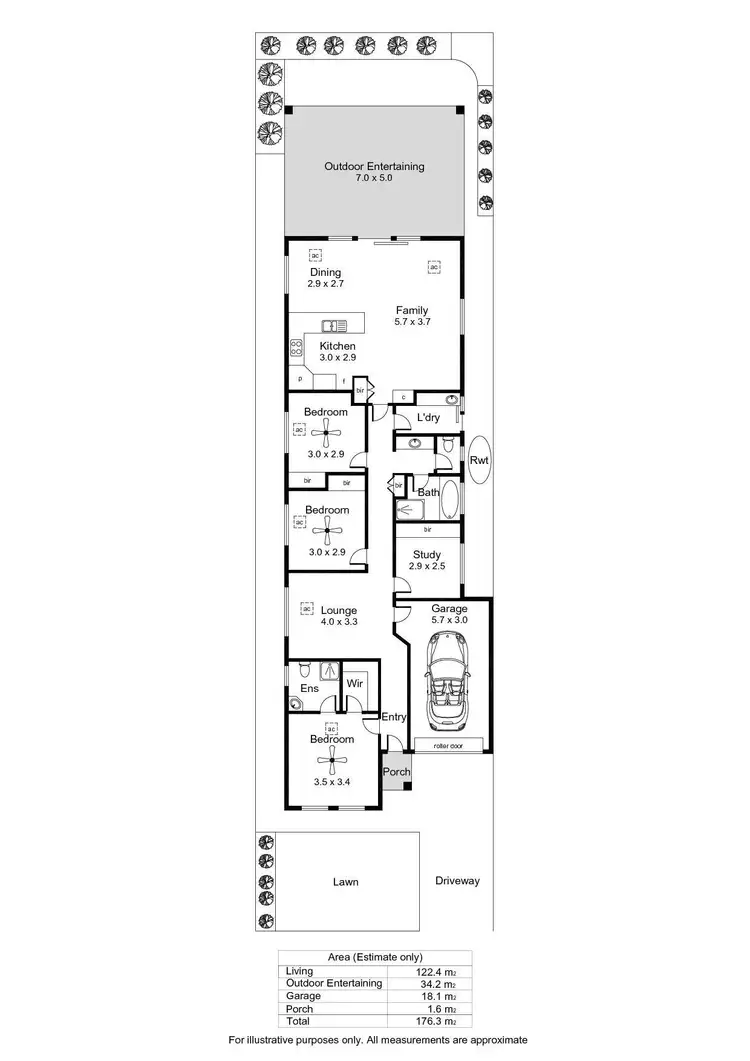 Floorplan of Homely house listing, 10a Irene Avenue, Hope Valley SA 5090