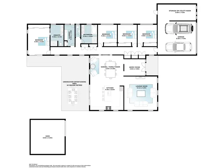 Floorplan of Homely house listing, 15 Echo Place, One Mile NSW 2316