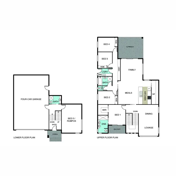 Floorplan of Homely house listing, 124 Langtree Crescent, Crace ACT 2911