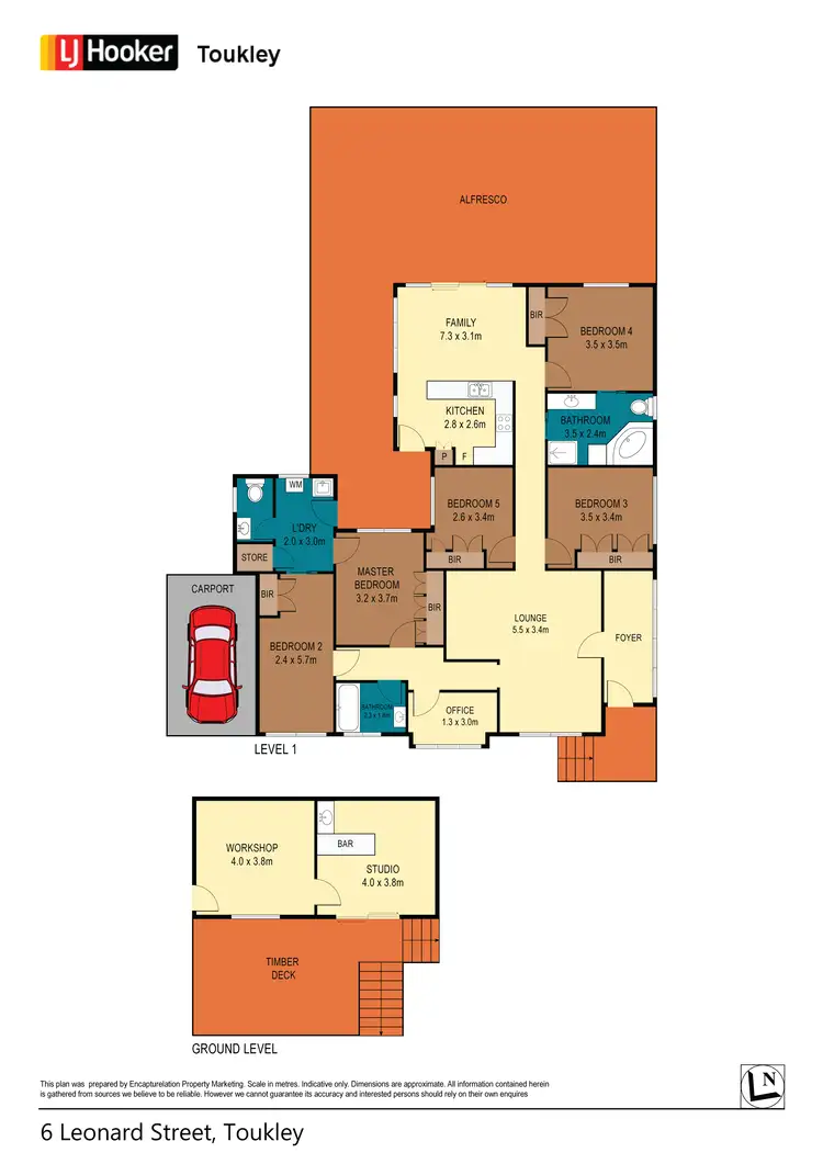 Floorplan of Homely house listing, 6 Leonard Avenue, Toukley NSW 2263