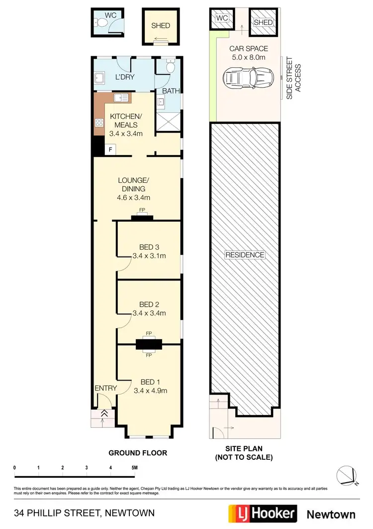 Floorplan of Homely house listing, 34 Phillip Street, Newtown NSW 2042
