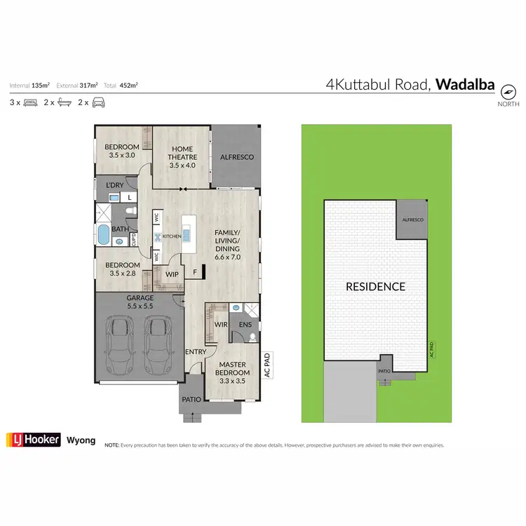 Floorplan of Homely house listing, 4 Kuttabul Road, Wadalba NSW 2259