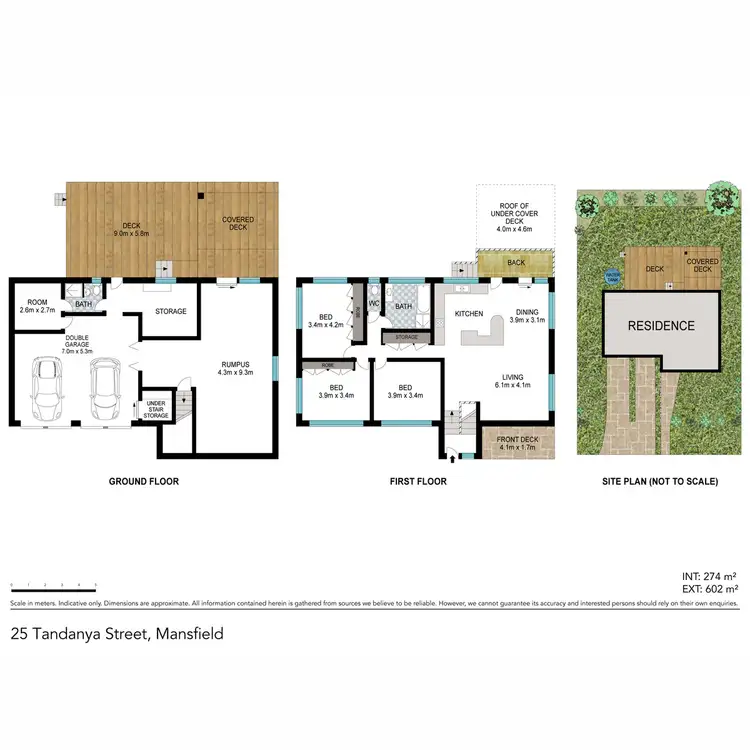 Floorplan of Homely house listing, 25 Tandanya Street, Mansfield QLD 4122