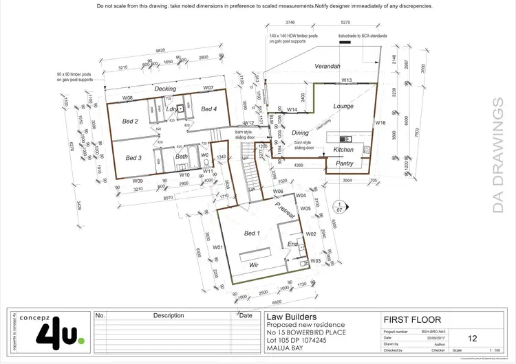 Floorplan of Homely house listing, 15 Bowerbird Place, Malua Bay NSW 2536