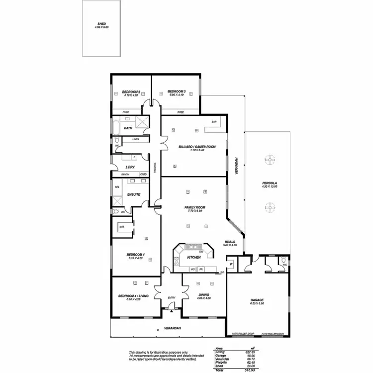 Floorplan of Homely house listing, 8 Sturdee Street, Linden Park SA 5065