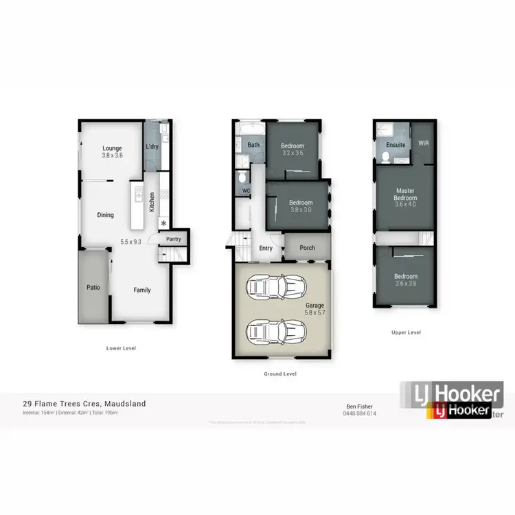 Floorplan of Homely house listing, 29 Flame Trees Crescent, Maudsland QLD 4210
