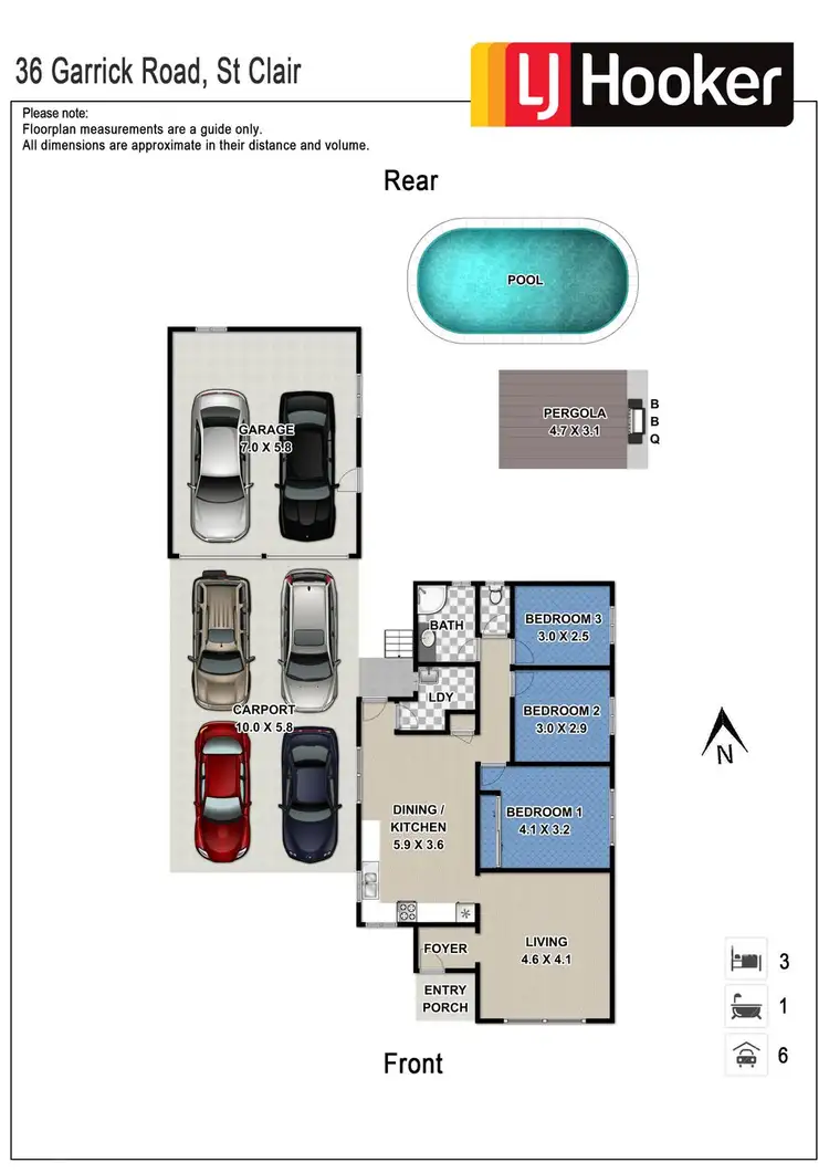 Floorplan of Homely house listing, 36 Garrick Road, St Clair NSW 2759