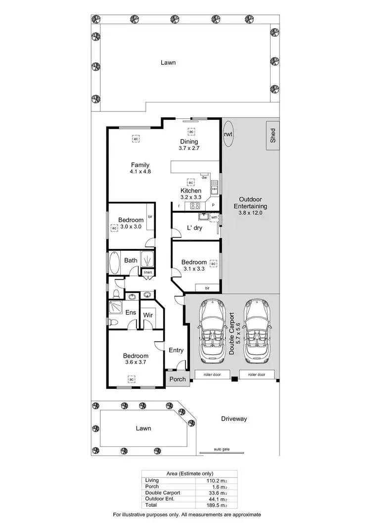 Floorplan of Homely house listing, 21 Carbone Drive, Munno Para West SA 5115