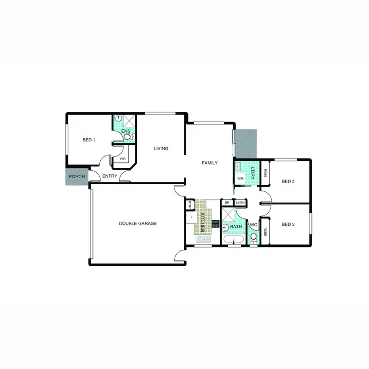 Floorplan of Homely house listing, 3 Elm Grove, Gungahlin ACT 2912