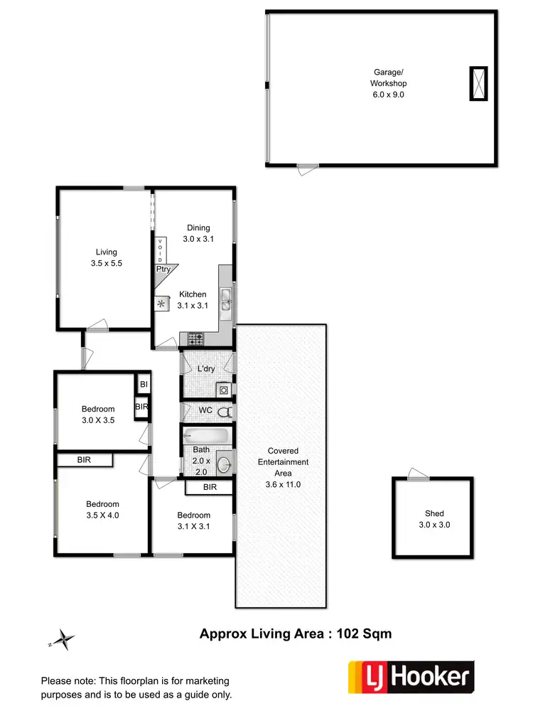 Floorplan of Homely house listing, 12 Dollery Court, Brighton TAS 7030