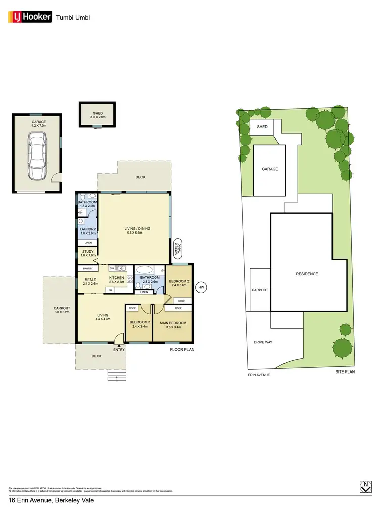 Floorplan of Homely house listing, 16 Erin Avenue, Berkeley Vale NSW 2261