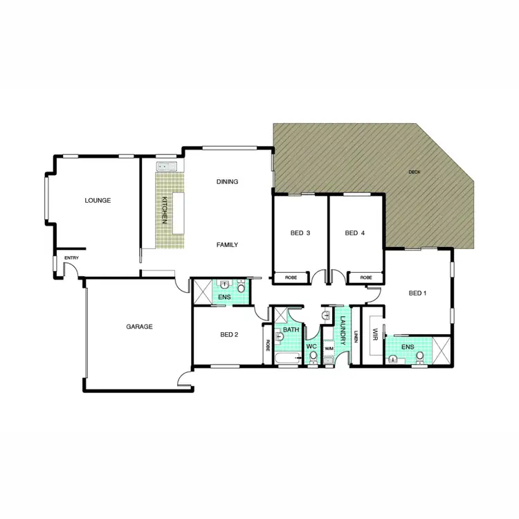 Floorplan of Homely house listing, 24 Alice Crist Street, Franklin ACT 2913