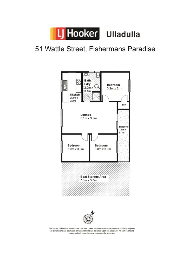 Floorplan of Homely house listing, 51 Wattle Street, Fishermans Paradise NSW 2539