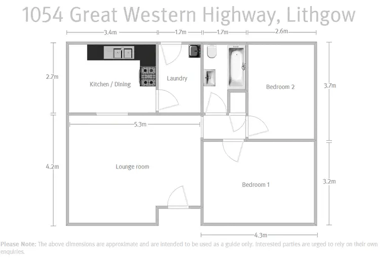 Floorplan of Homely house listing, 1054 Great Western Highway, Lithgow NSW 2790