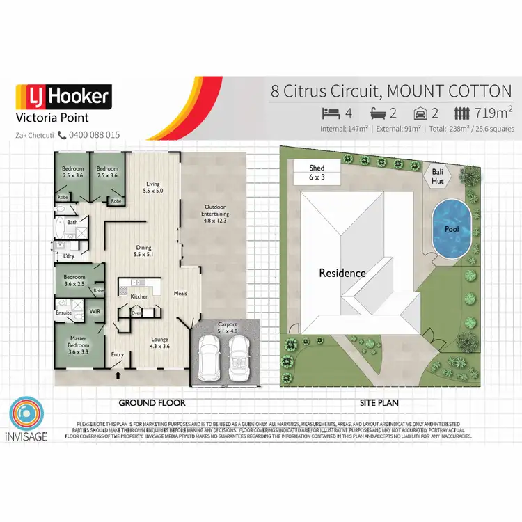 Floorplan of Homely house listing, 8 Citrus Circuit, Mount Cotton QLD 4165