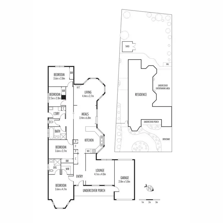 Floorplan of Homely house listing, 18 Carshalton Court, Hoppers Crossing VIC 3029