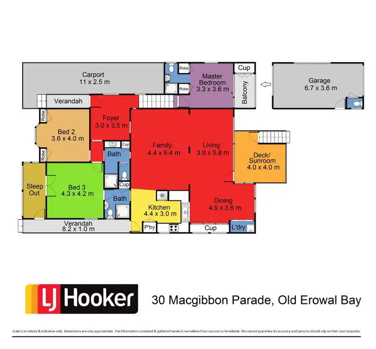 Floorplan of Homely house listing, 30 Macgibbon Parade, Old Erowal Bay NSW 2540