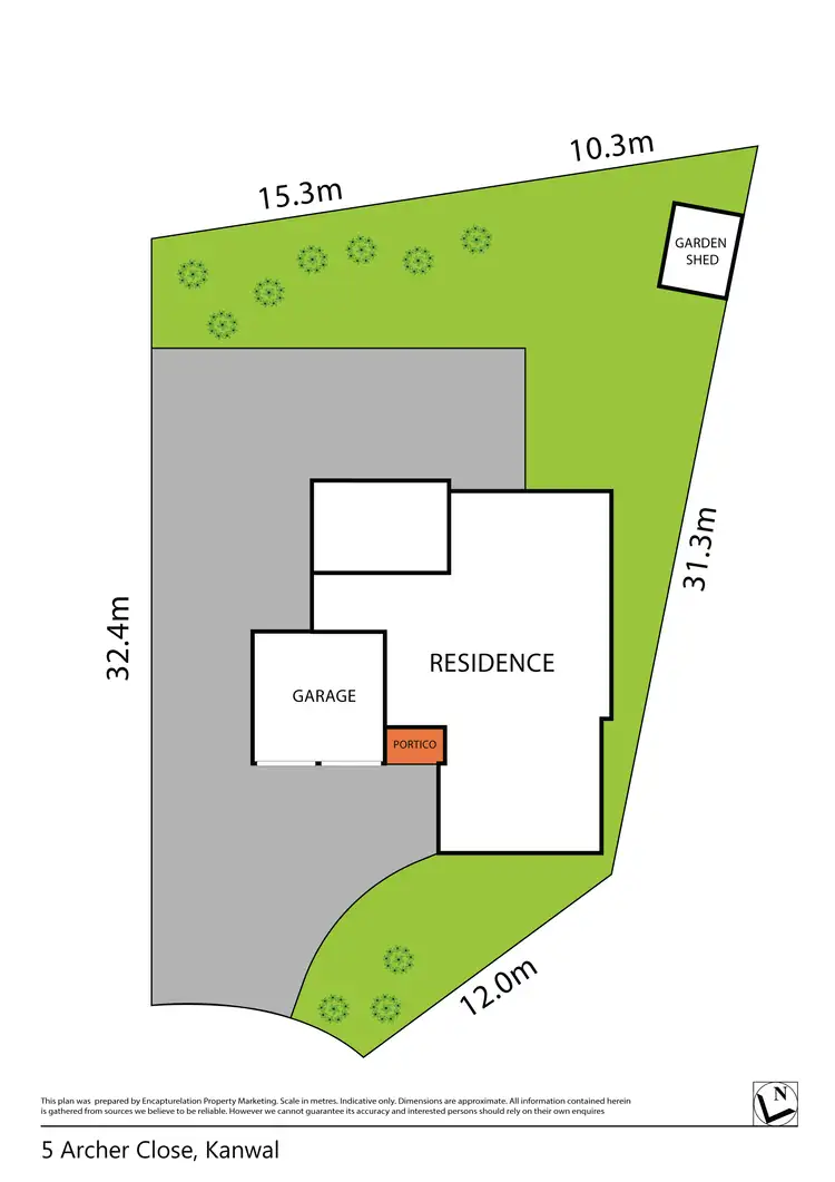 Floorplan of Homely house listing, 5 Archer Close, Kanwal NSW 2259