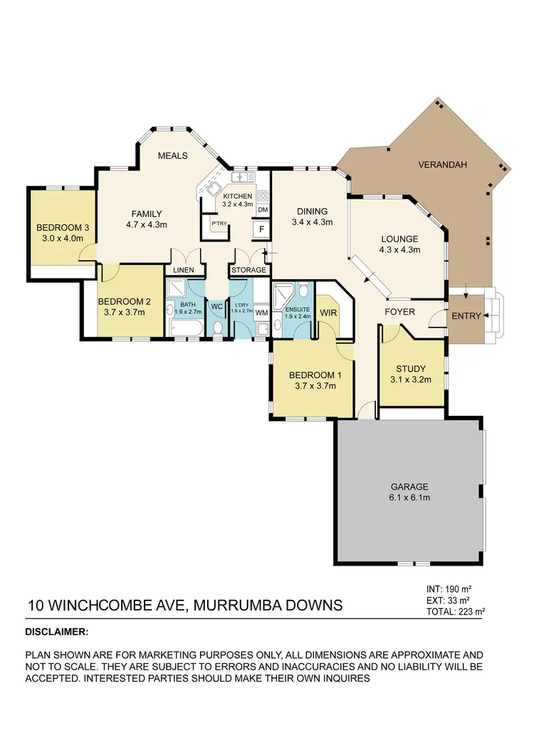 Floorplan of Homely house listing, 10 Winchcombe Avenue, Murrumba Downs QLD 4503
