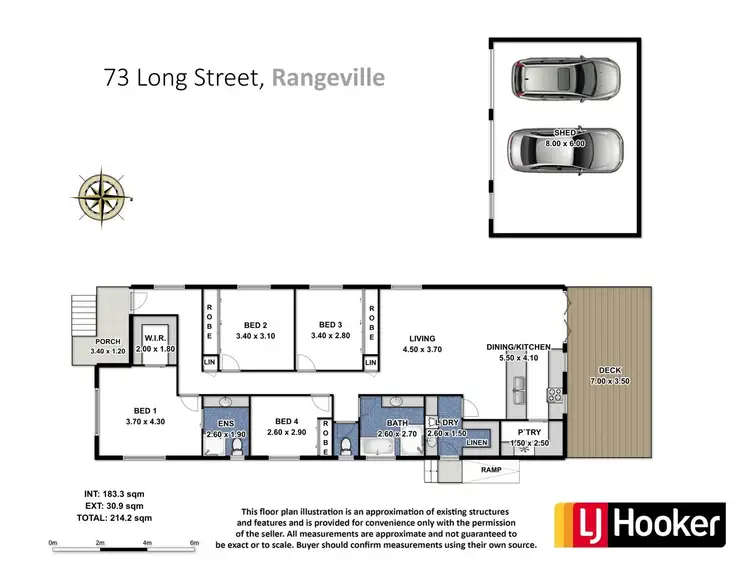Floorplan of Homely house listing, 73 Long Street, Rangeville QLD 4350