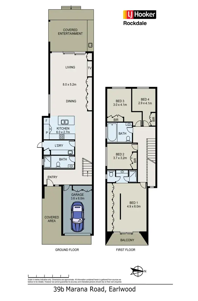 Floorplan of Homely house listing, 39B Marana Road, Earlwood NSW 2206