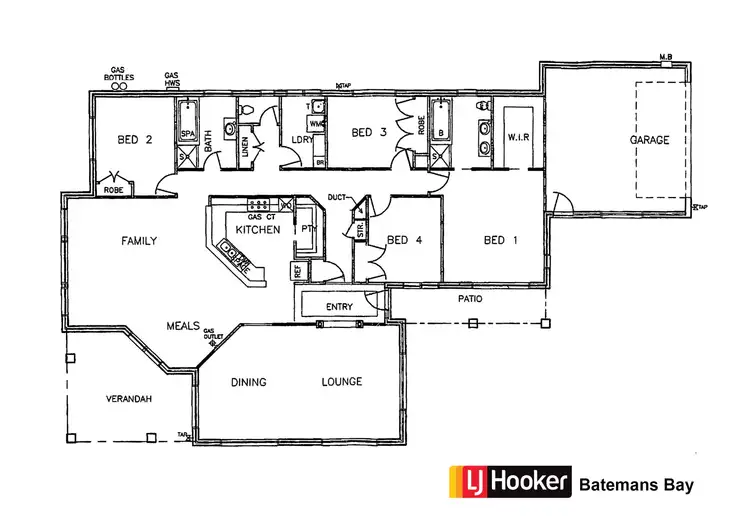 Floorplan of Homely house listing, 61 Old Bolaro Road, Nelligen NSW 2536
