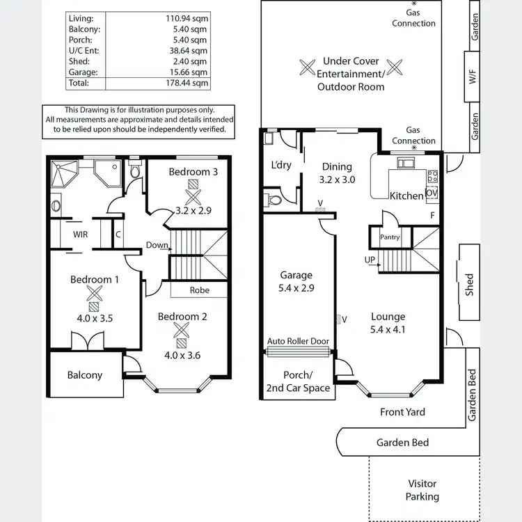 Floorplan of Homely house listing, 6/432 Henley Beach Road, Lockleys SA 5032