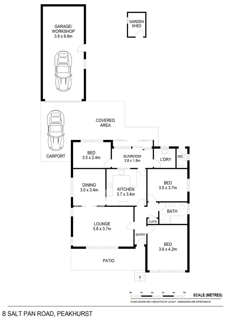 Floorplan of Homely house listing, 6 Salt Pan Road, Peakhurst NSW 2210