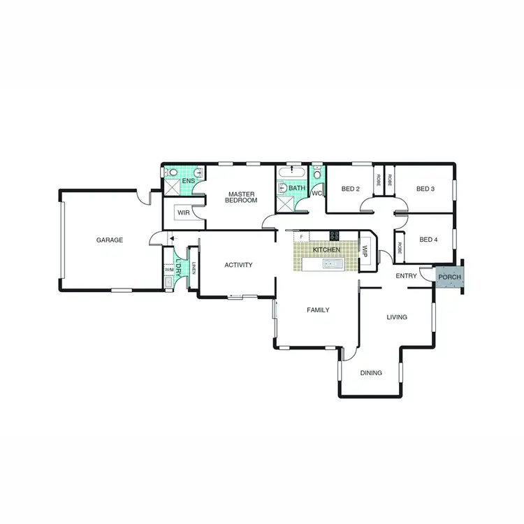 Floorplan of Homely house listing, 328 Flemington Road, Gungahlin ACT 2912