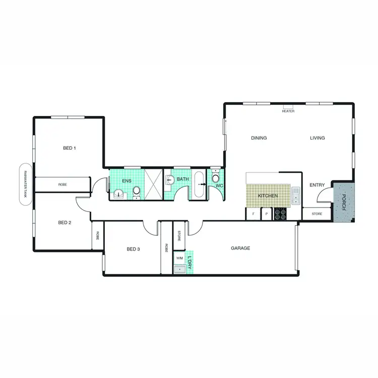 Floorplan of Homely house listing, 234 Macfarlane Burnet Avenue, Macgregor ACT 2615