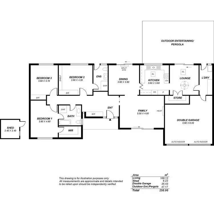 Floorplan of Homely house listing, 17 Hay Court, Walkerville SA 5081