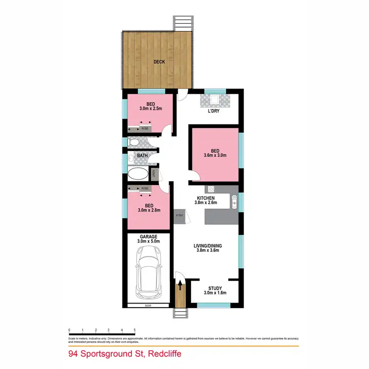 Floorplan of Homely house listing, 94 Sportsground Street, Redcliffe QLD 4020
